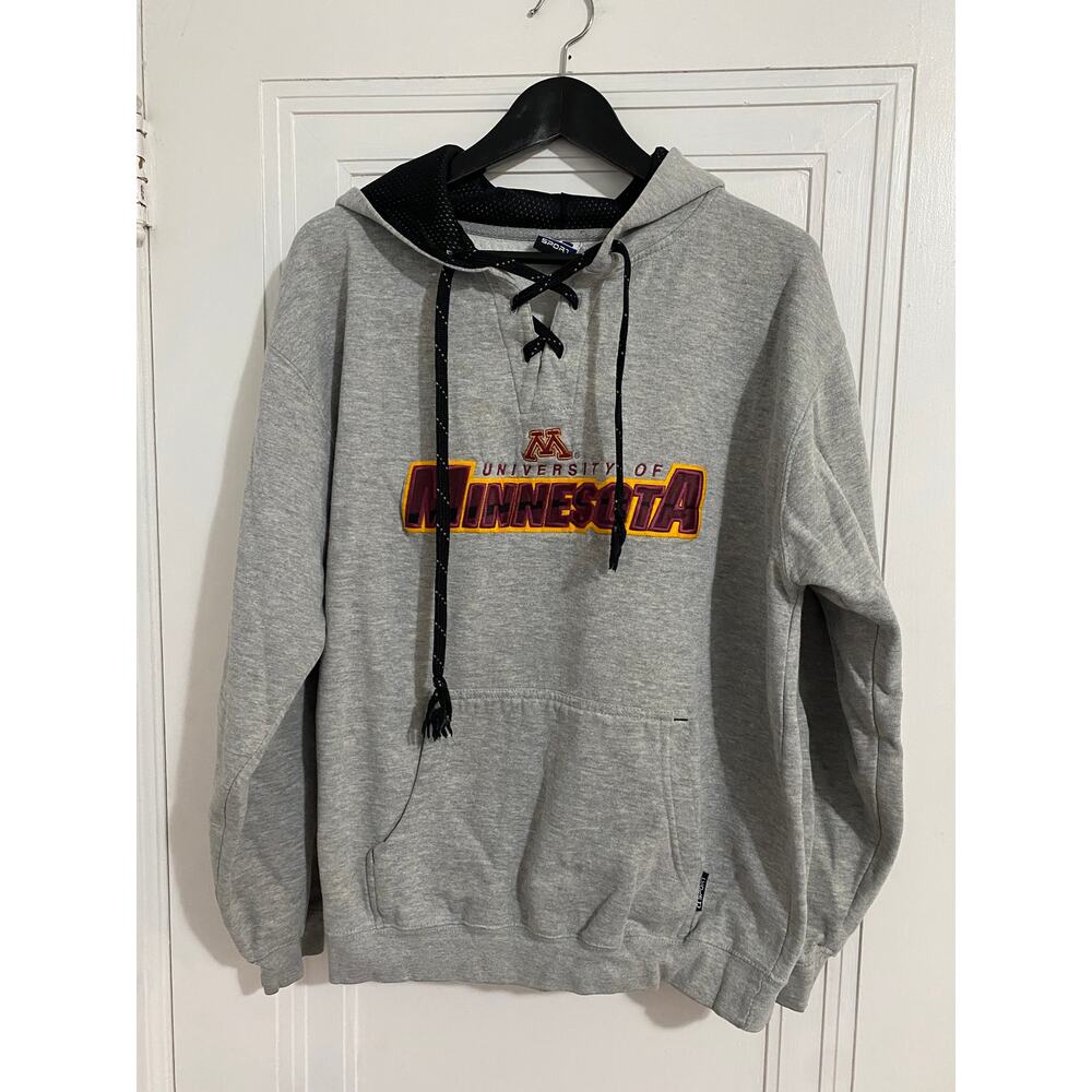 Minnesota Gophers Stitched College Hoodie Sweatshirt Size Small